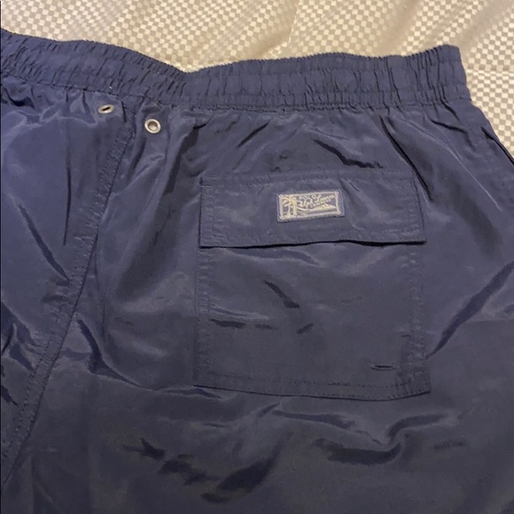 Ralph Lauren men navy blue bathing suit size L - Picture 4 of 4